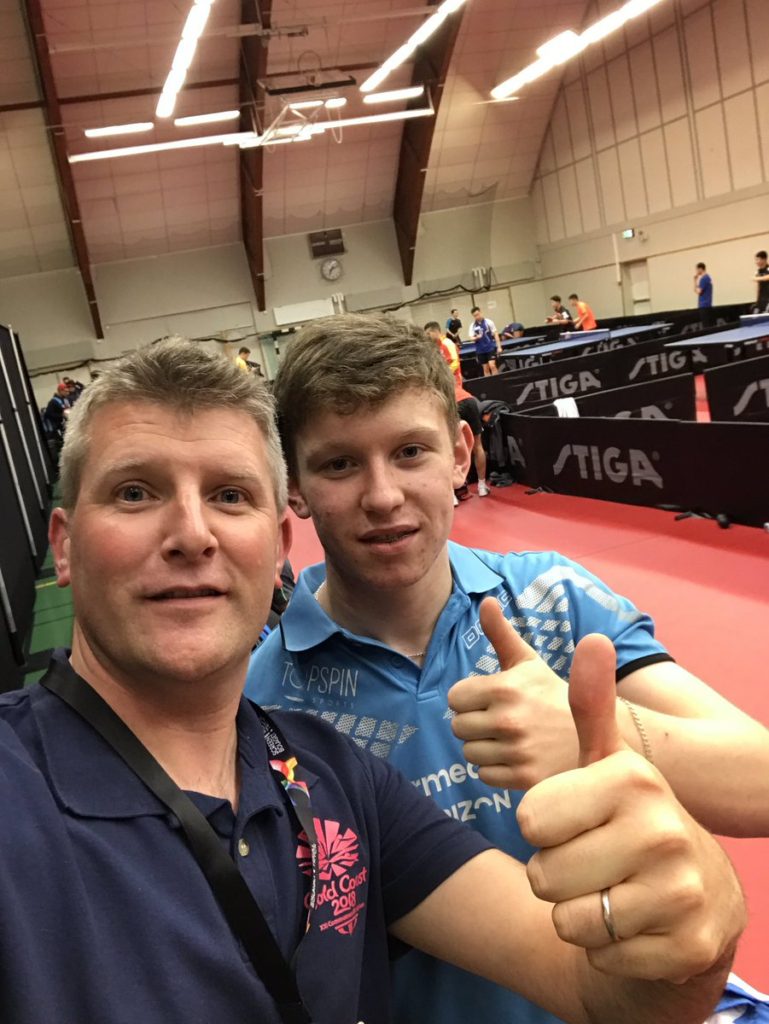 Cathcart Hits Top Form at ITTF Swedish Junior Open