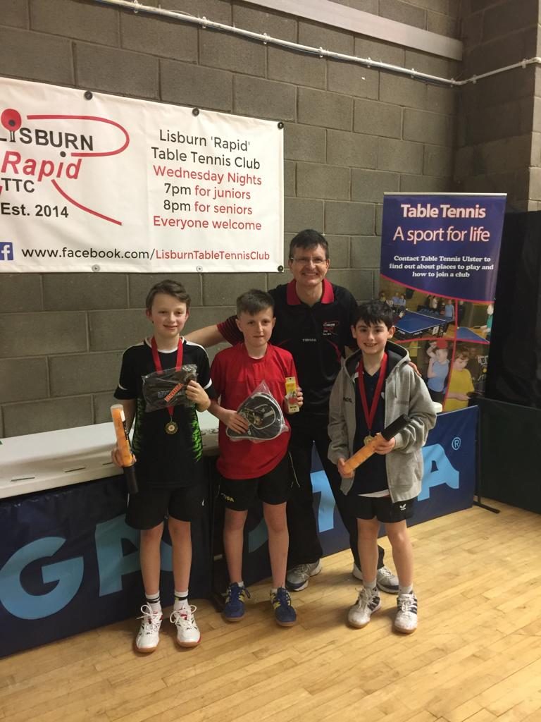 Ben & Rebecca Win their division in Lisburn Challenger!