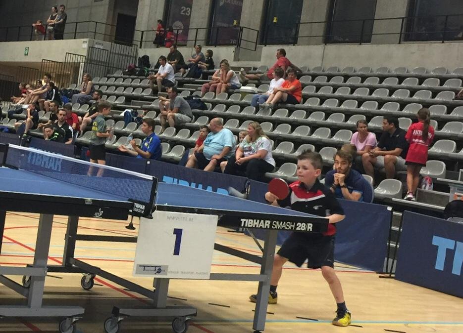 Success in VTTL International Youth Open in Leuven, Belgium!