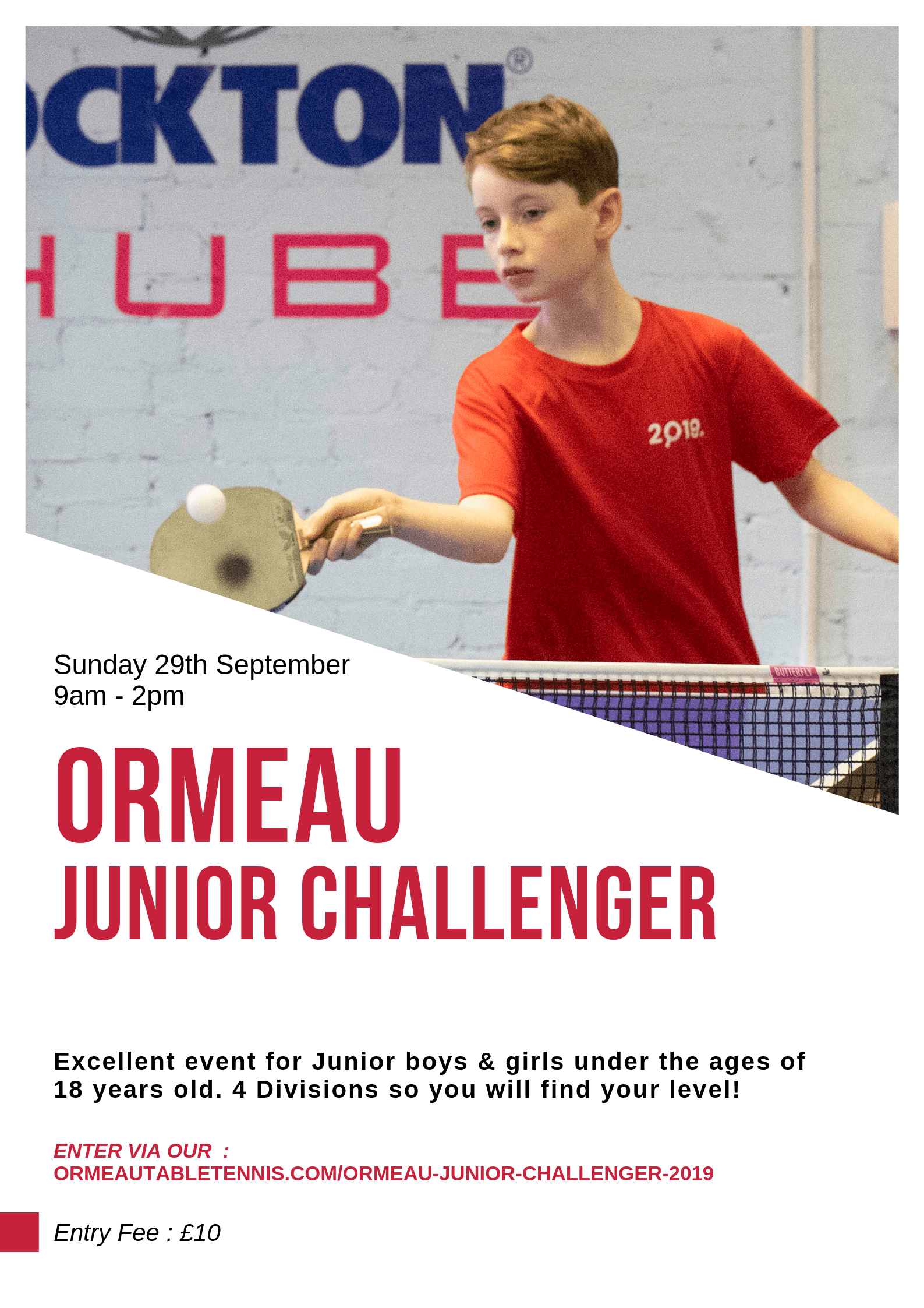 Ormeau Challenger Sunday 29th September