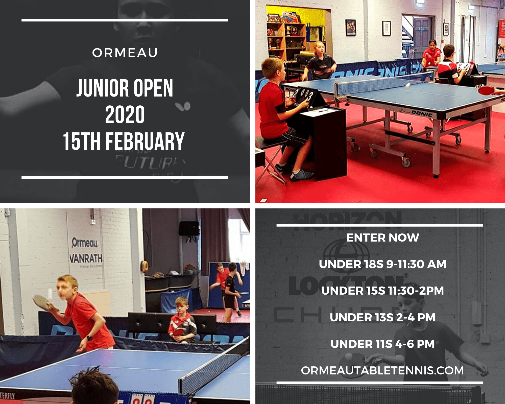 Over 30 entries for Ormeau Junior Open with a day to go! Enter Now!