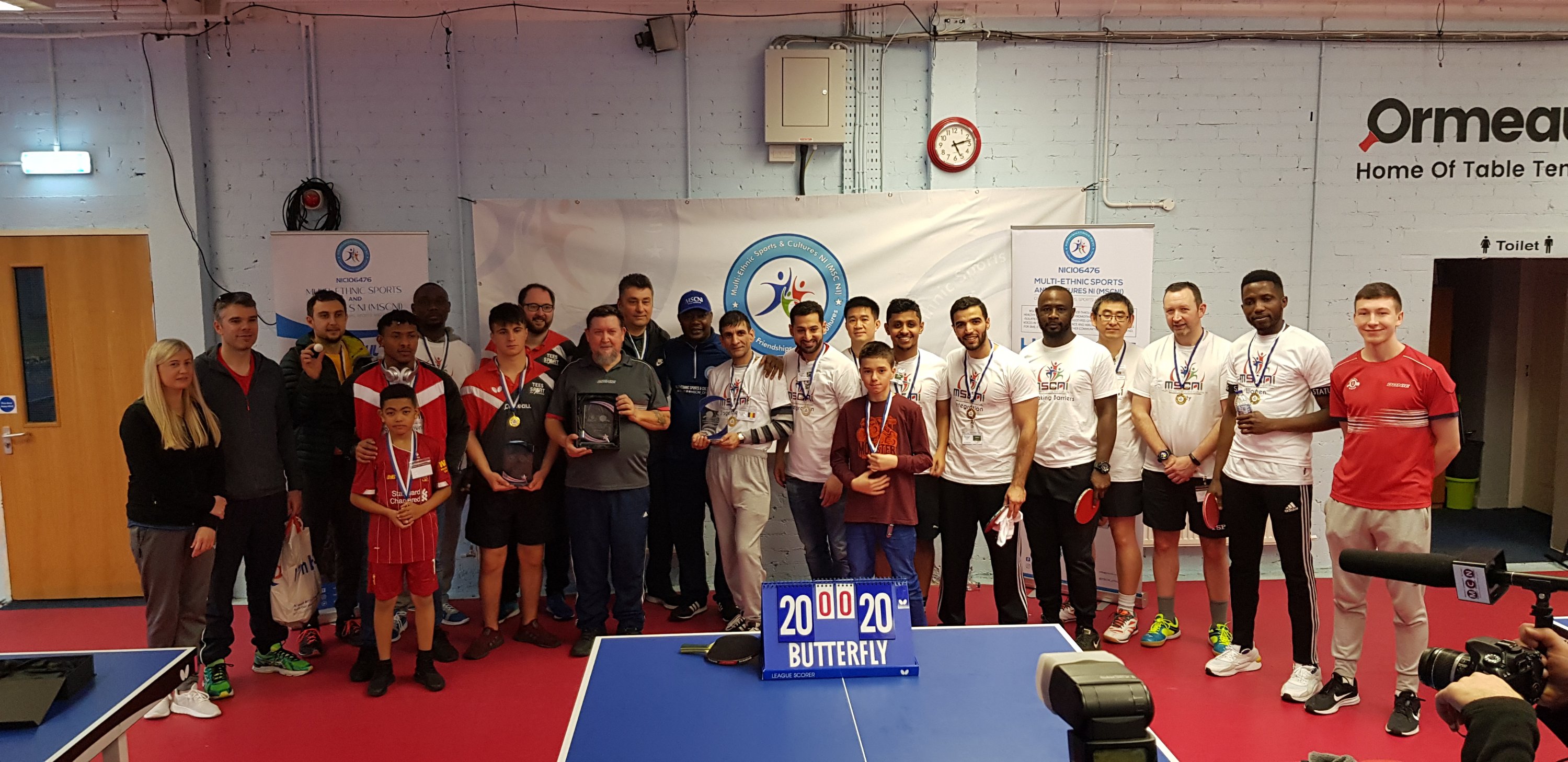 Multi Ethnic Sports and Culture NI Table Tennis Tournament